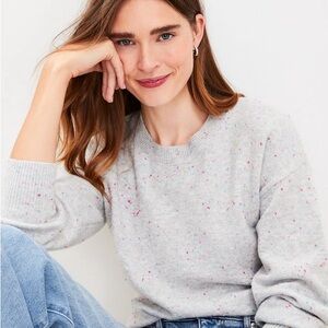 Brand new with tags! Loft speckled sweater